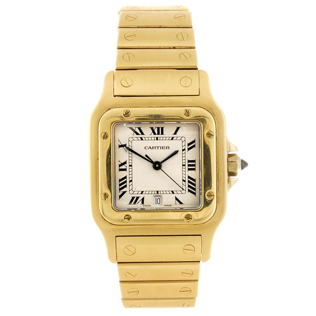used cartier santos watches
