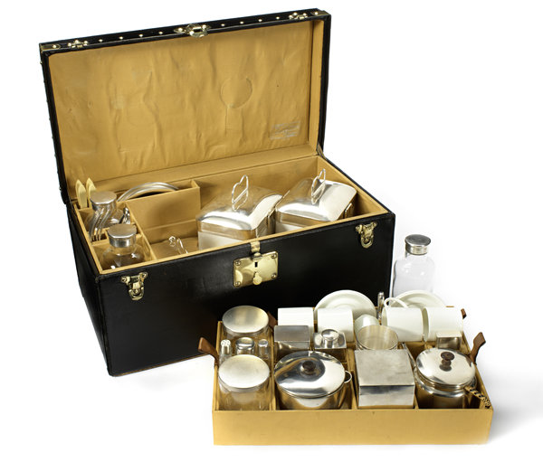 An extremely fine specially commissioned picnic and tea-set for