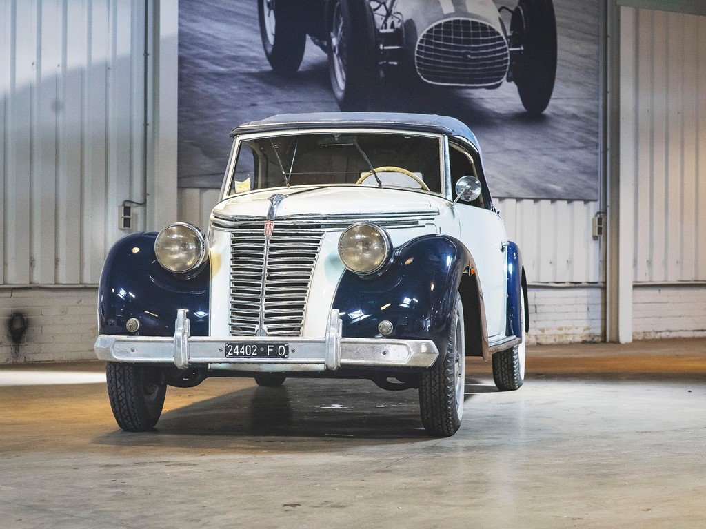1948 Fiat 1500 Monviso Cabriolet Vintage Car For Sale 1948 Fiat 1500 Monviso Cabriolet Vintage Car For Sale