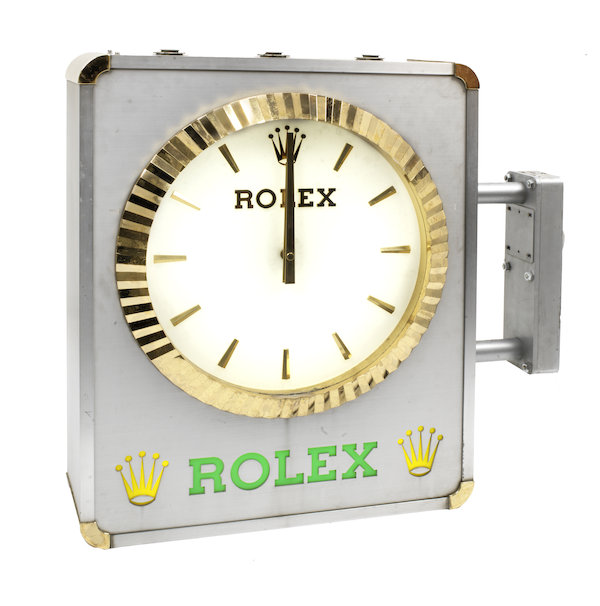 rolex wall clock original