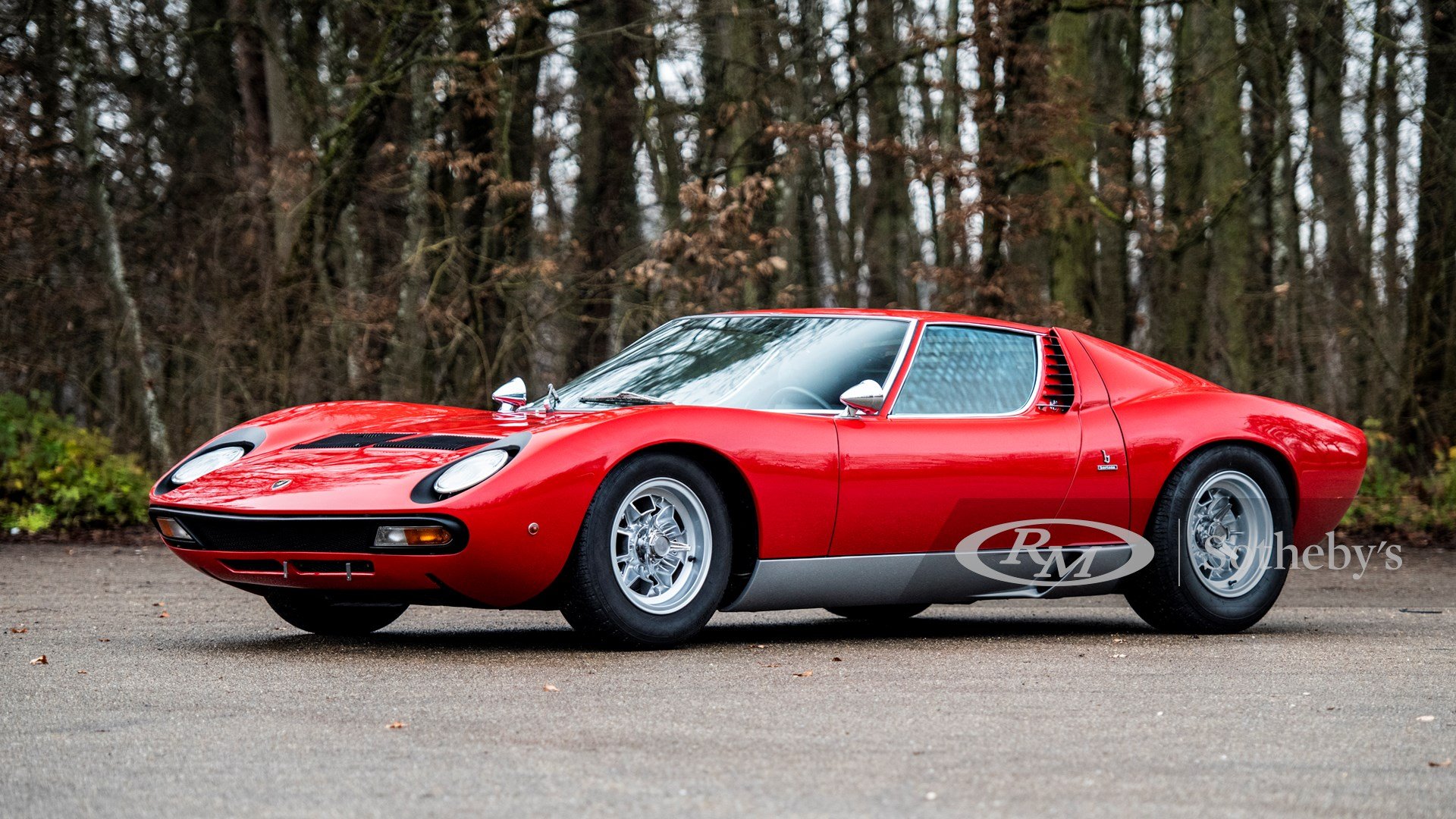 Lamborghini Miura p400 SV оранжевый