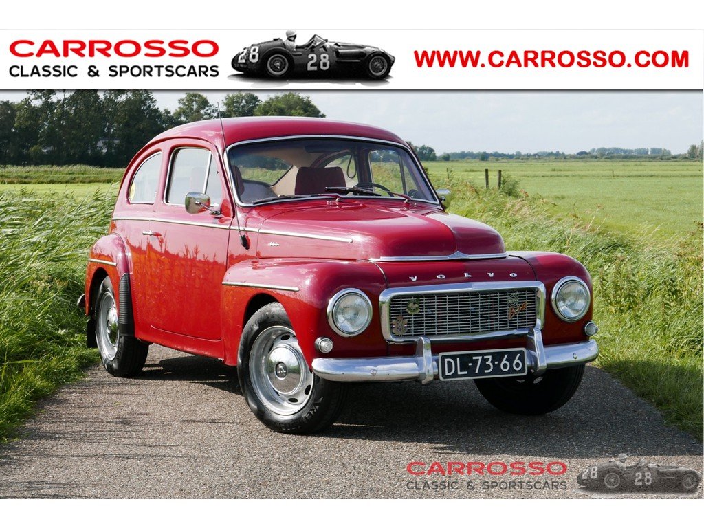 Volvo PV 544 Special De Luxe Buckel 1961 US Brochure Prospekt TOP neuwertig 