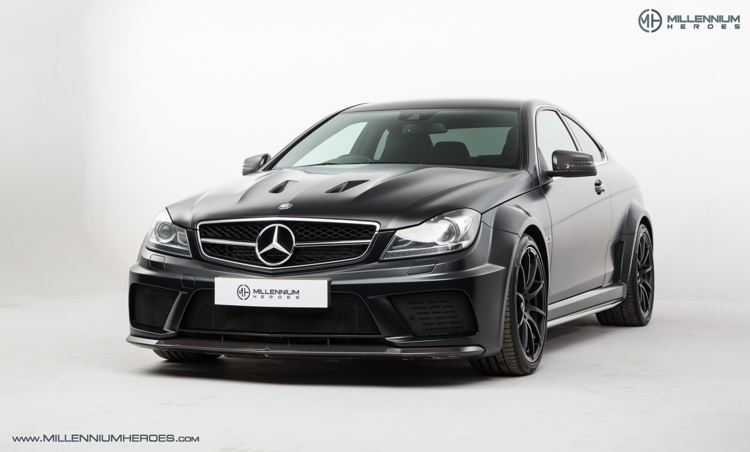 12 Mercedes Benz C Class C63 Black Series Just Serviced Designo Magno Night Black Classic Driver Market