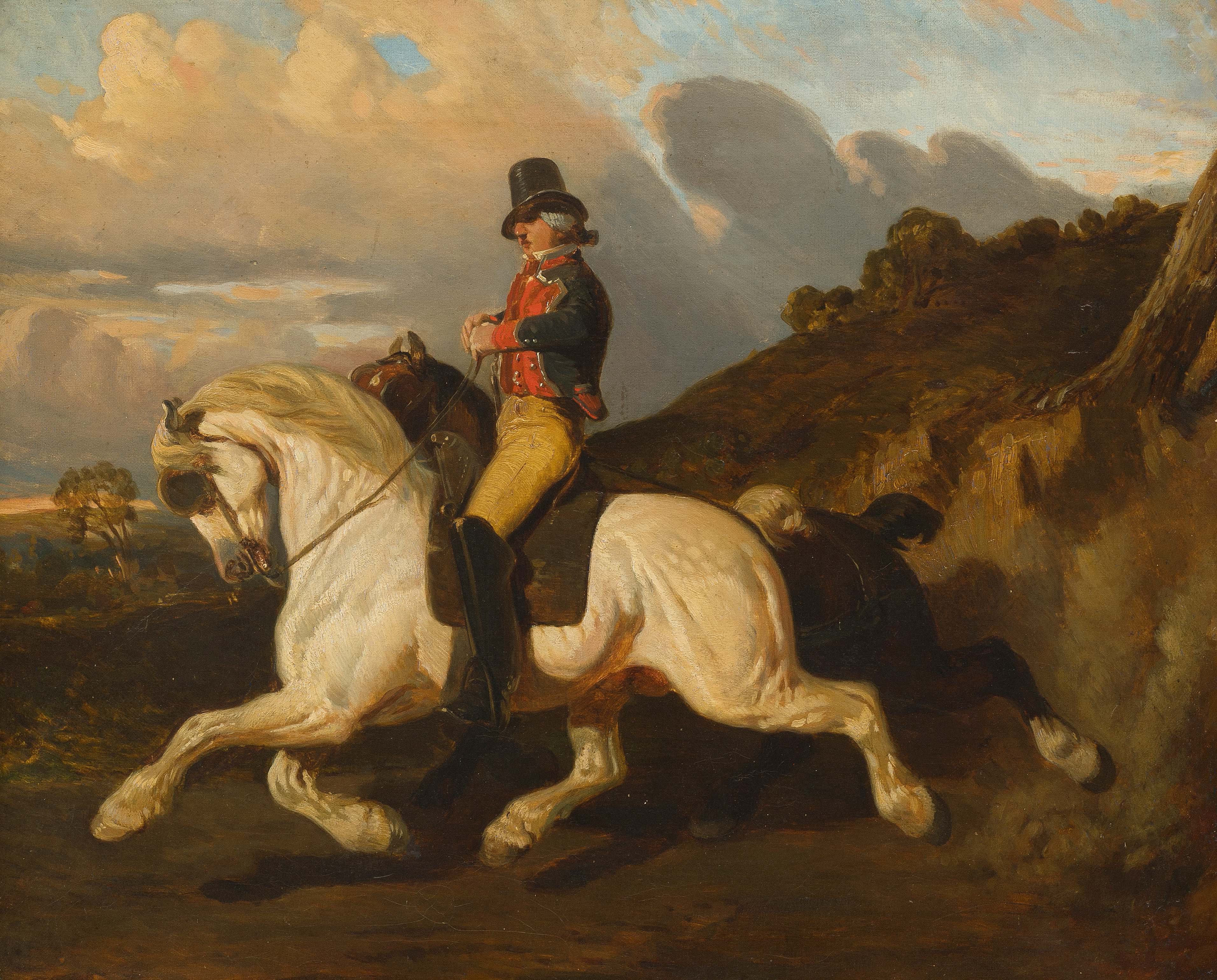 Описание картины the horse rider