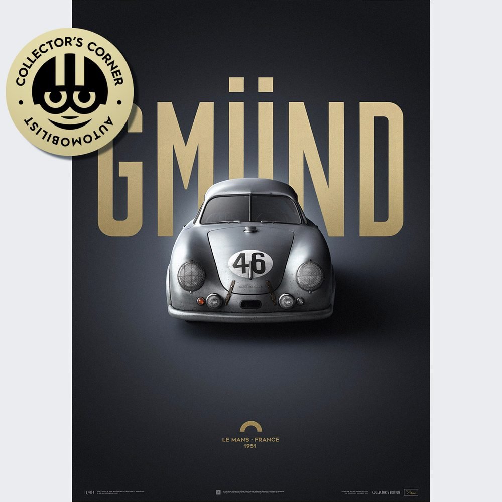 Porsche Gmund - Silver - 24h Le Mans - 1951 | Collector's Edition