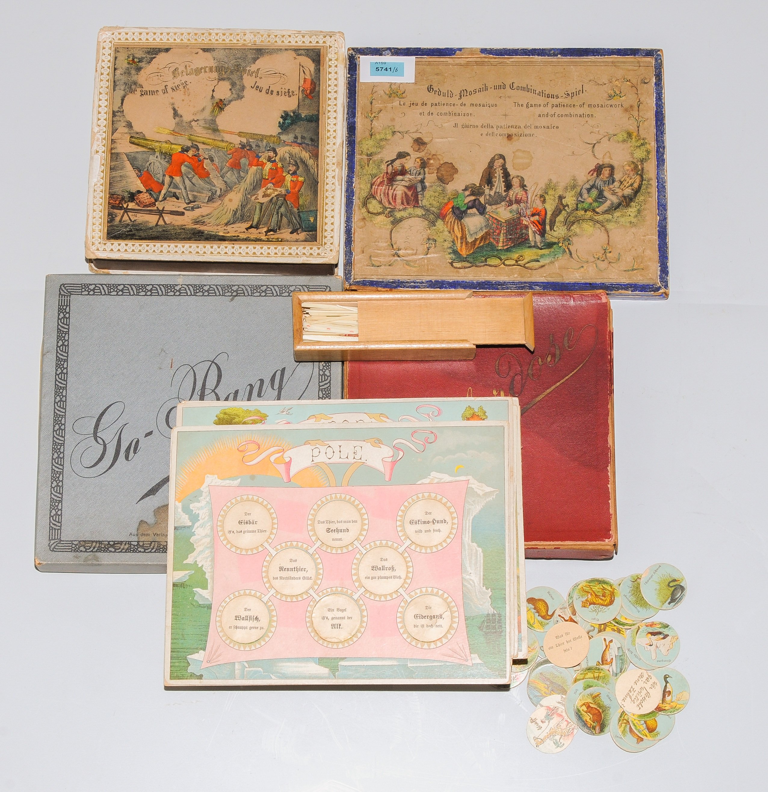 Lot: 6 Gesellschaftsspiele | Classic Driver Market