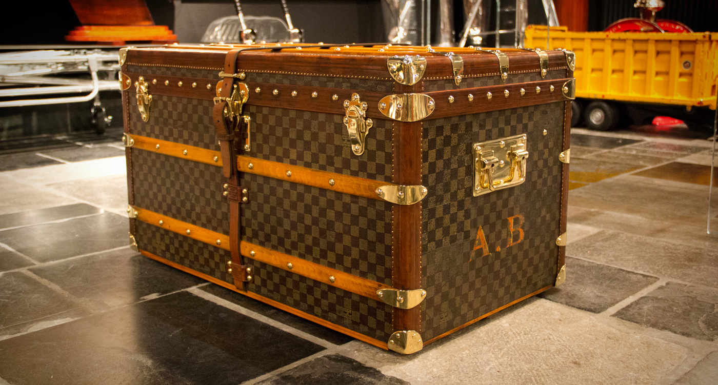 Louis Vuitton Antique Monogram Steamer Trunk 1900-1908