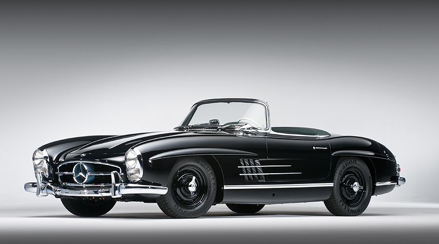 1/24 Franklin Mint 1960 Mercedes 300 SL Roadster (restored