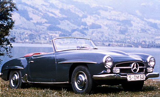 Mercedes-Benz 190SL - the 300 SL's “little brother