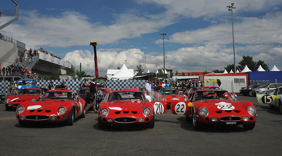 The 2012 Ferrari 250 Gto Tour A Le Mans Classic Finish Classic Driver Magazine