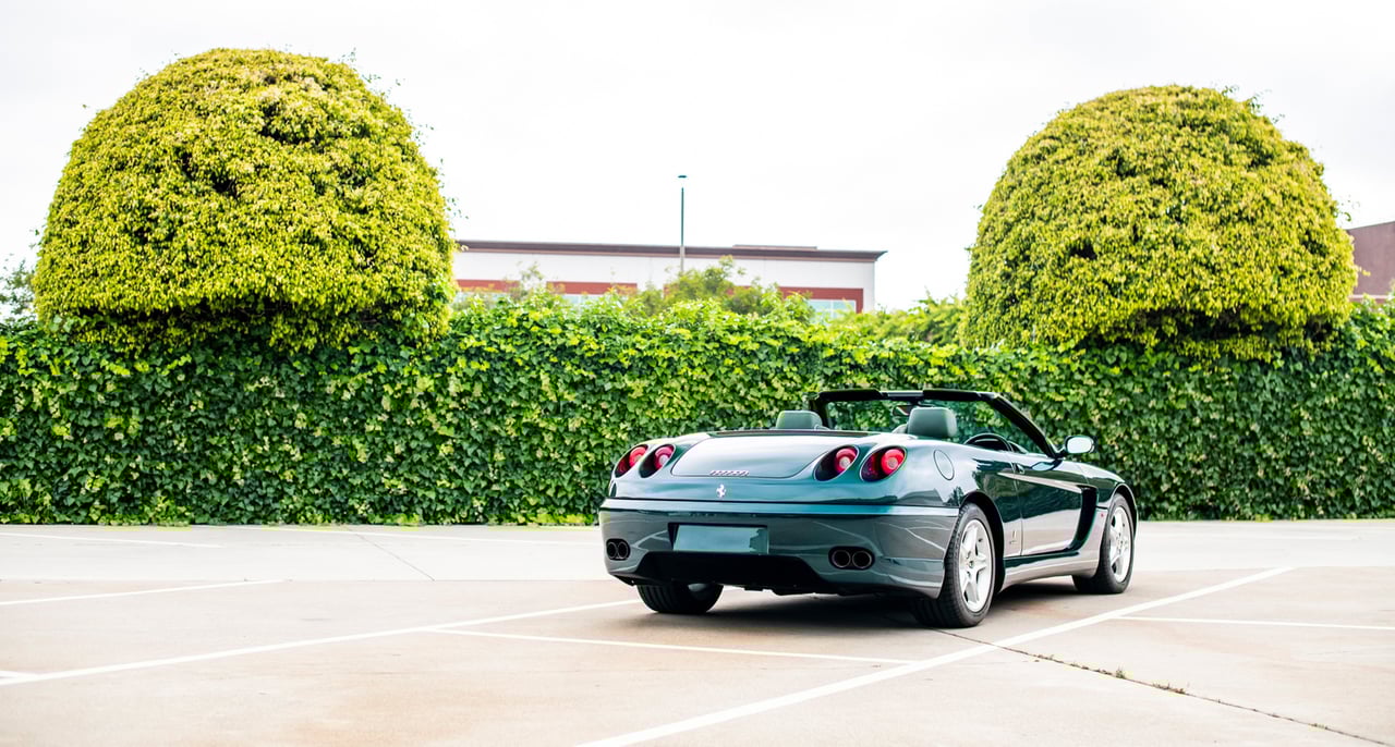 The Sultan of Brunei's Ferrari 456 GT Venice Cabriolet will