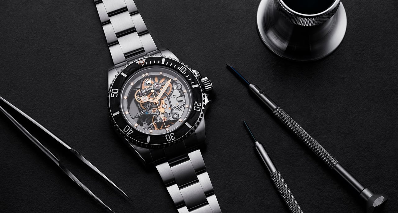 Artisans De Geneve Has Skeletonised A Submariner For Andrea Pirlo