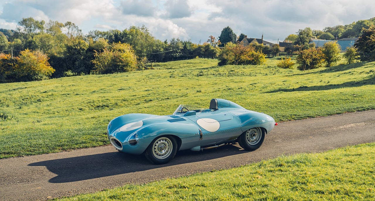 jaguar restarts production of classic D-type race car