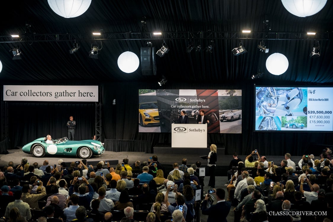 Rare Aston Martin sports auto sells for record-setting $22.5 million Rare Aston Martin sports auto sells for record-setting $22.5 million