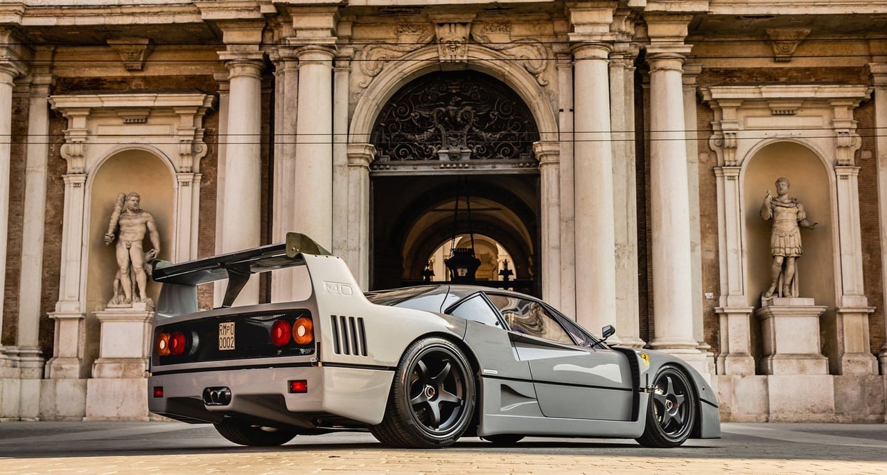 This 1,000bhp road-legal thoroughbred is a Ferrari F40 in its