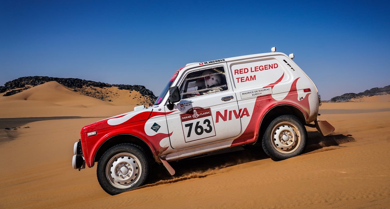 Someone Just Scored a Deal on This Genuine Dakar Rally Lada Niva