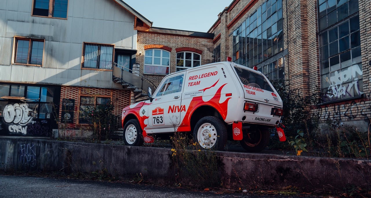 Someone Just Scored a Deal on This Genuine Dakar Rally Lada Niva