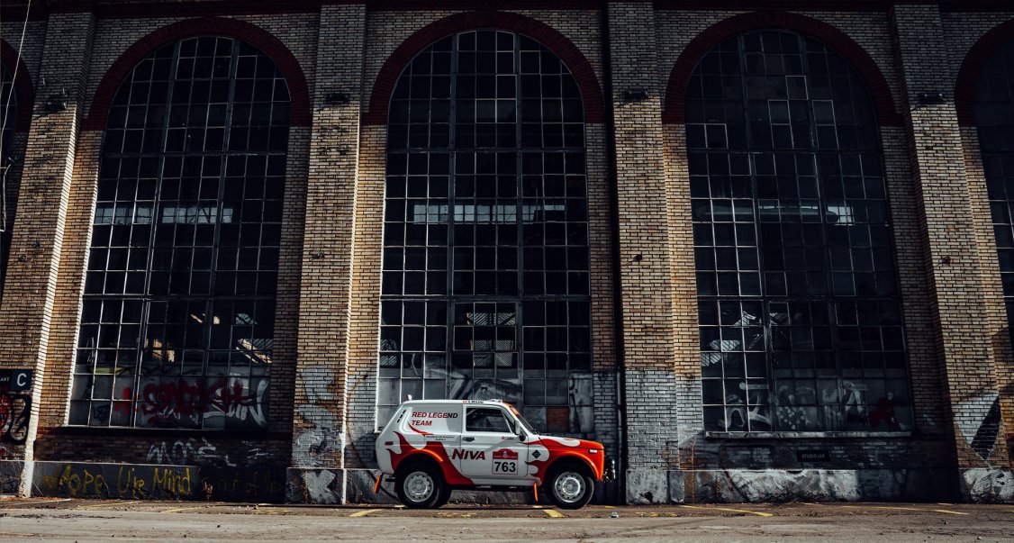 After 34 years, the Niva Red Legend Team is taking the LADA Niva back to  Dakar