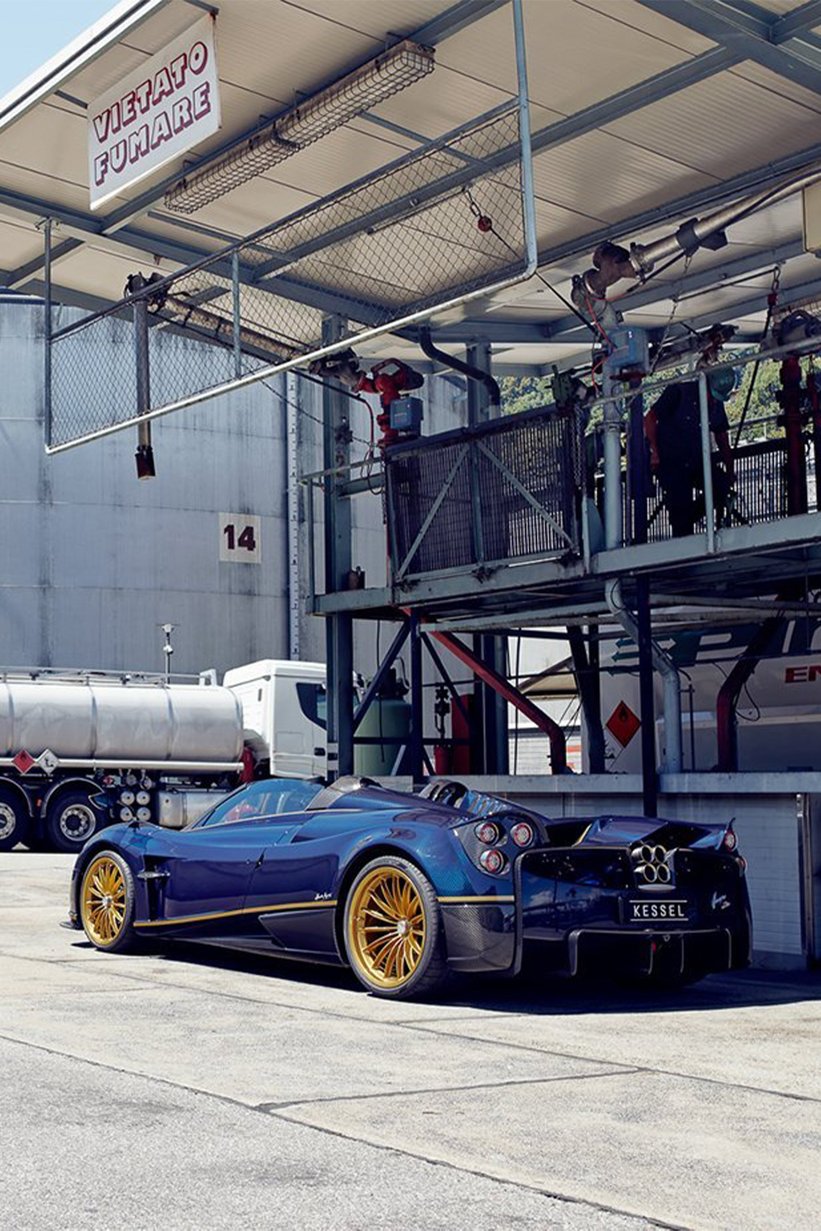 The Pagani Huayra Roadster is a symphony of sound, drama and