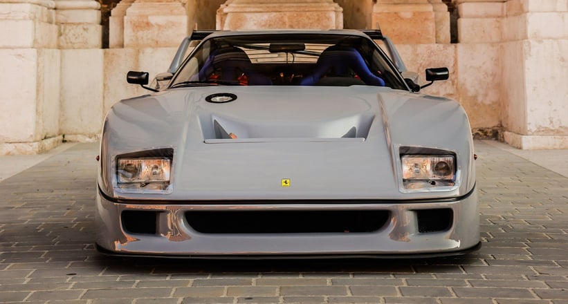 This 1,000bhp road-legal thoroughbred is a Ferrari F40 in its