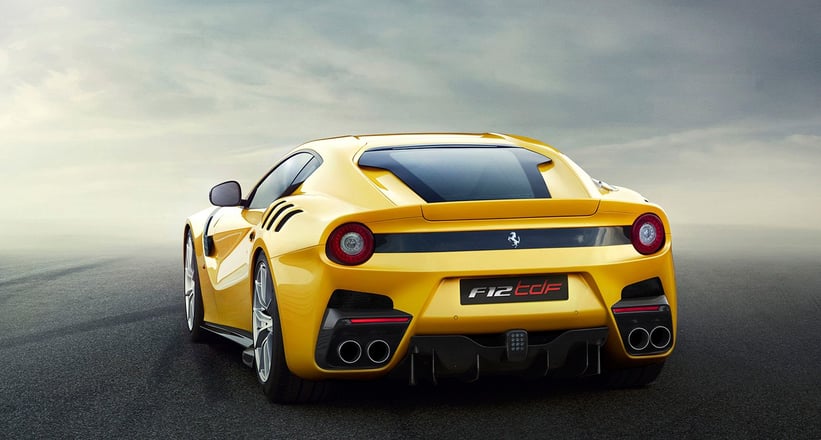 This Ferrari F12 Berlinetta is a Supreme being