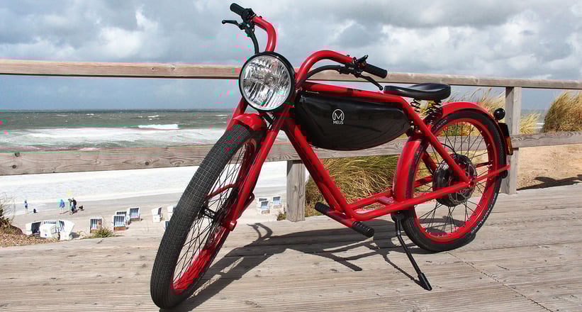 Join the electric revolution with the Meijs Motorman electric moped Classic Driver Magazine