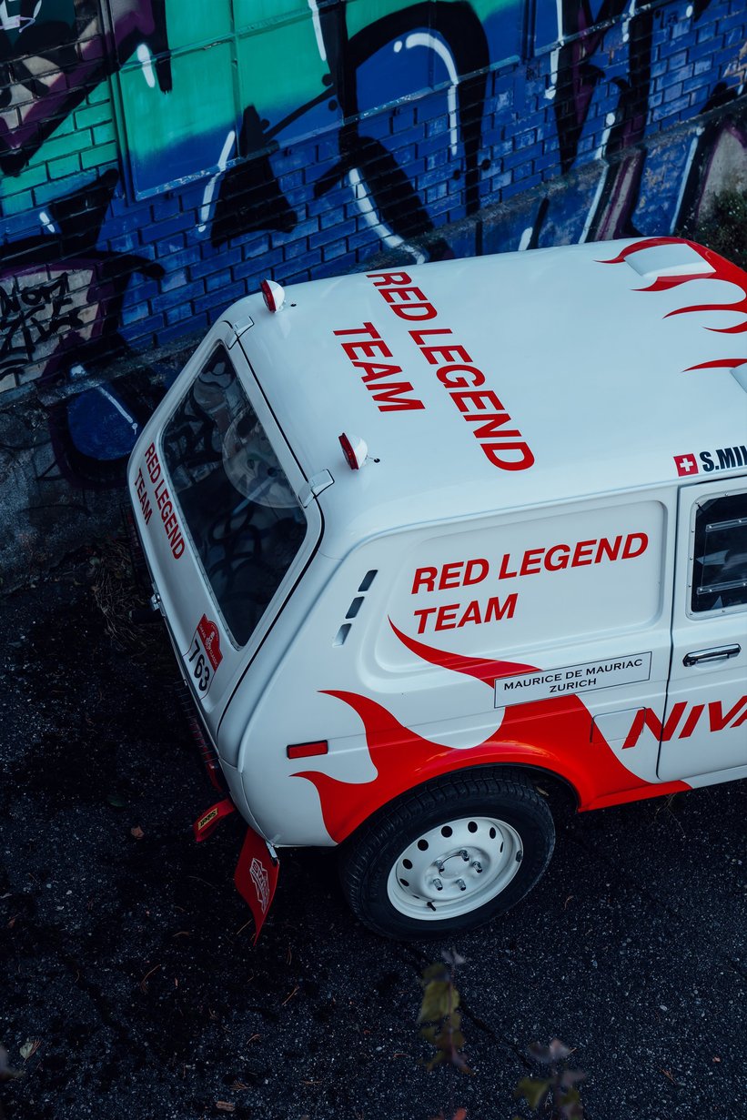 After 34 years, the Niva Red Legend Team is taking the LADA Niva back to  Dakar