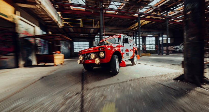 After 34 years, the Niva Red Legend Team is taking the LADA Niva back to  Dakar