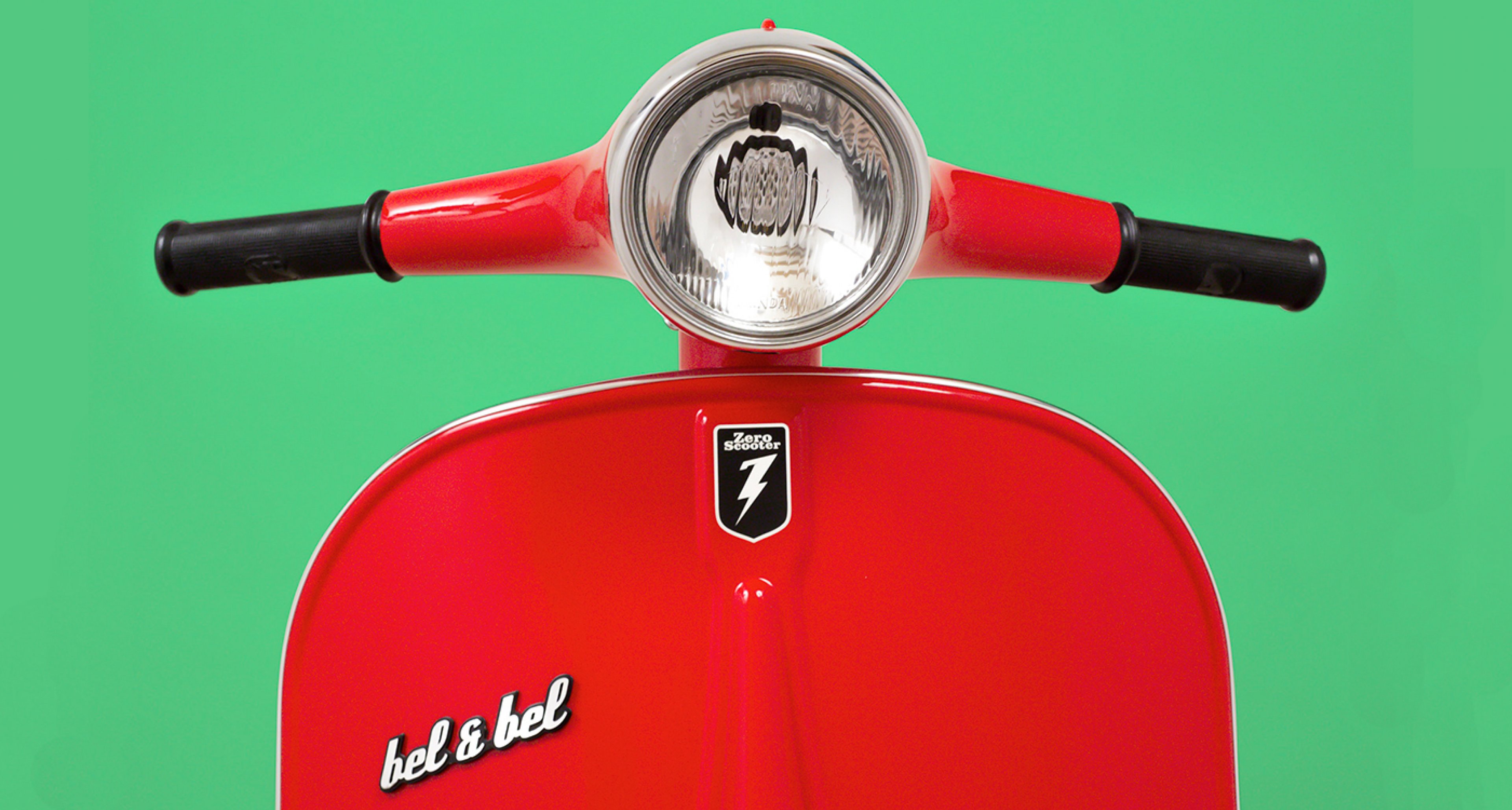 Download The Bel Bel Zero Scooter Perfects The Classic Optical Illusion Classic Driver Magazine