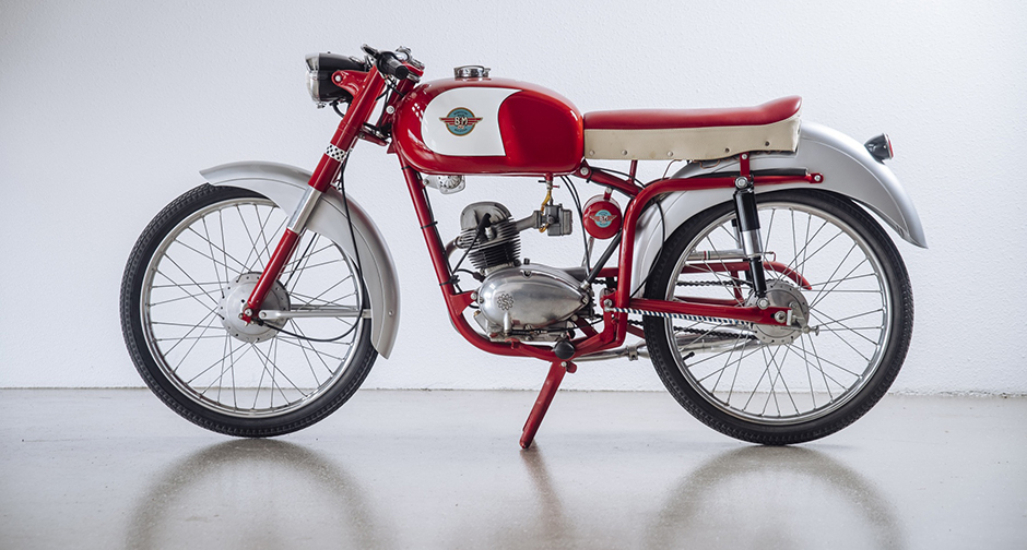 Italian Moped: Heritage On Wheels Why buy one classic Italian moped when you could have 24 instead