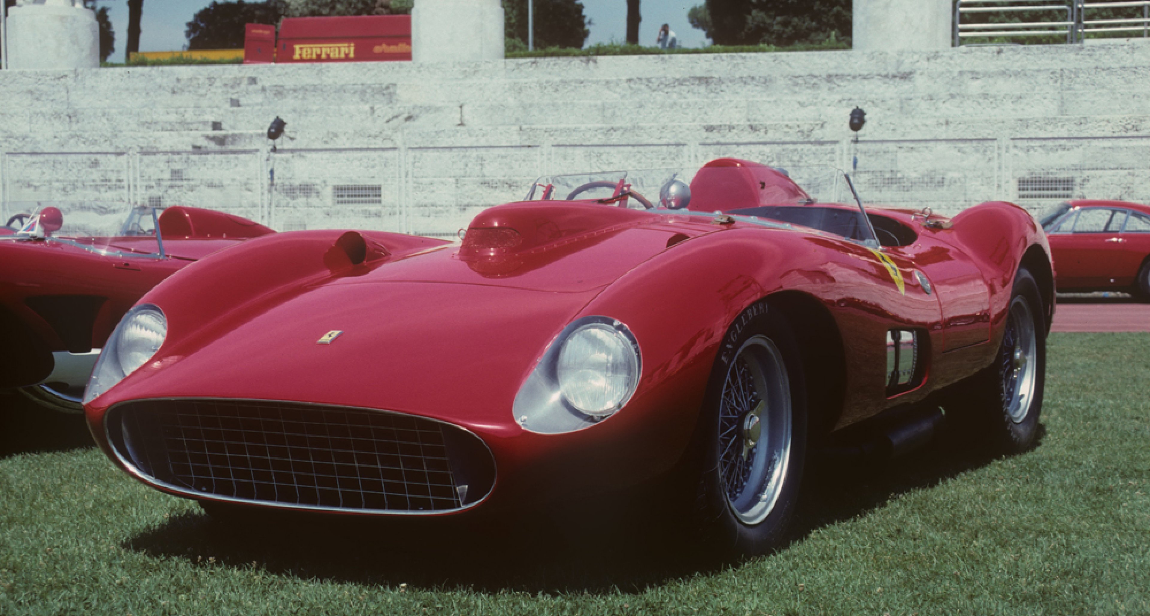 1957 Ferrari 335 S Scaglietti Spider, chassis 0674, estimate 28 - 32 M€ / 30 – 34 M$ Rome 1997, © Marcel Massini