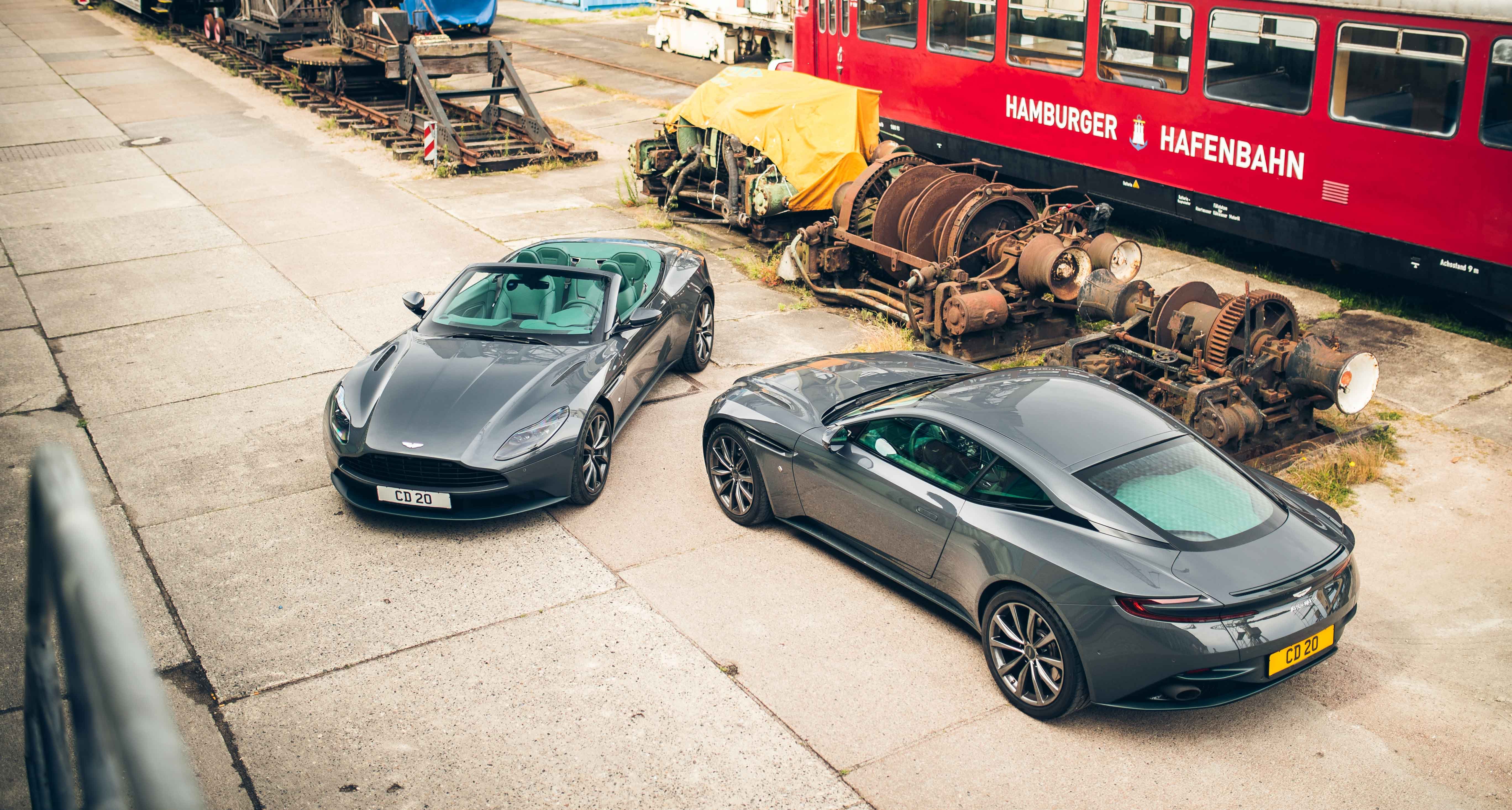 Auf Zeitreise Mit Classic Drivers Aston Martin Db11 Volante