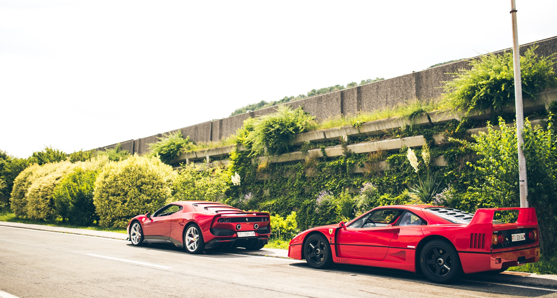 Ferrari Sp38 Deborah Trifft Ferrari F40 Rendezvous In Lugano Classic Driver Magazine