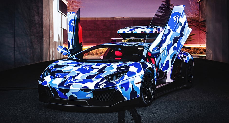 Creating A Storm Lamborghini Aventador Bape Arctic Camo Classic Driver Magazine The top variant lamborghini aventador on road. lamborghini aventador bape arctic camo