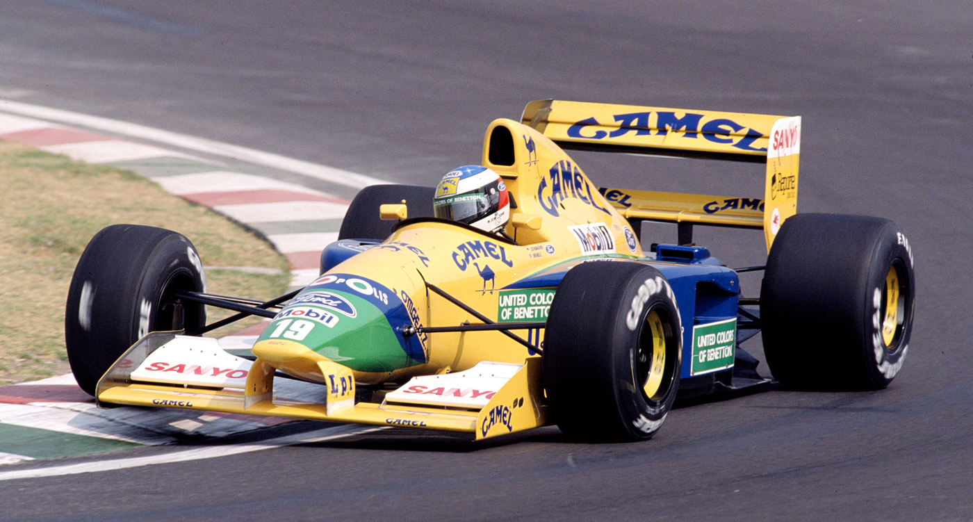 Schumacher's first podium Benetton F1 car to be auctioned ...