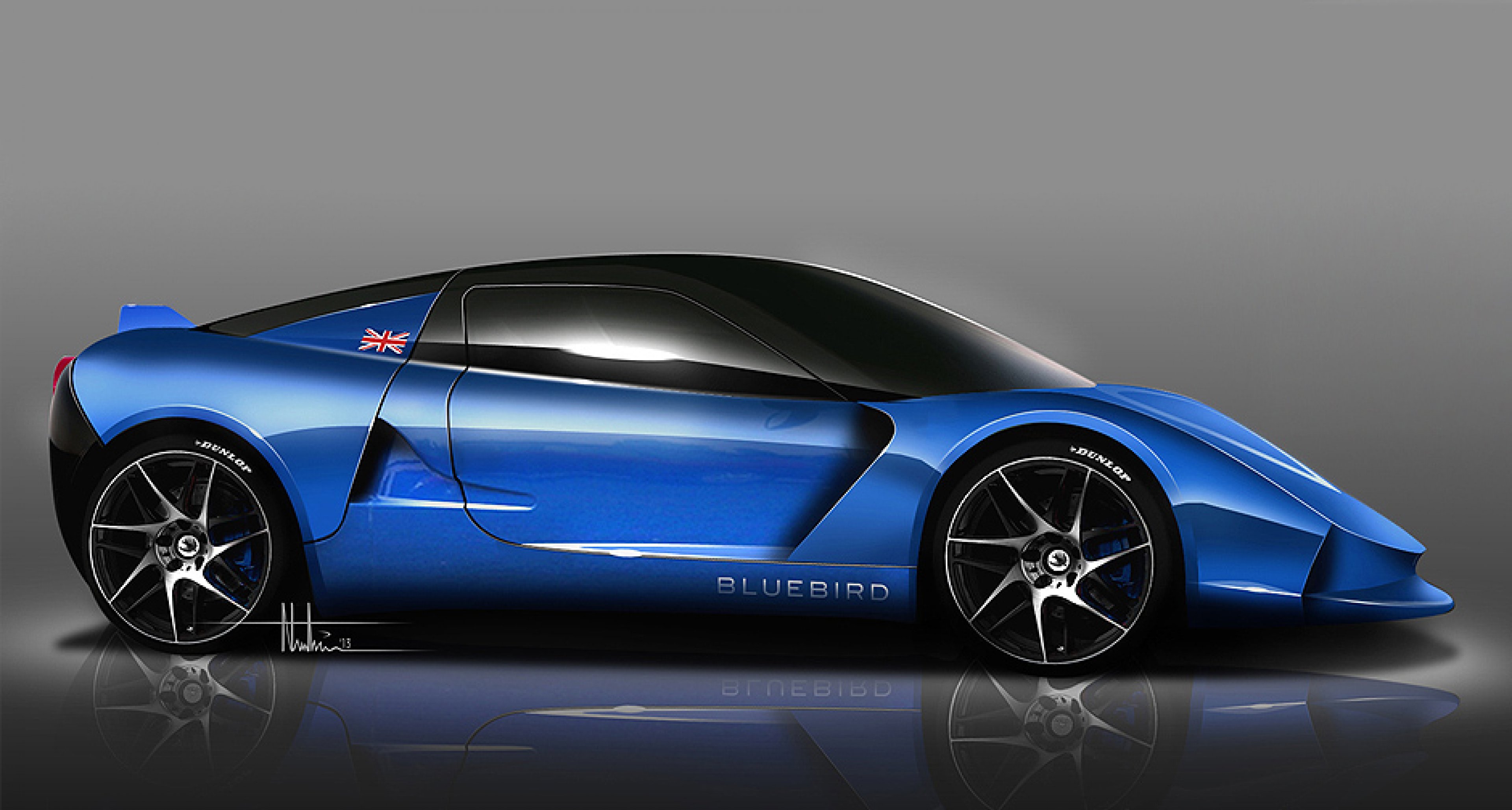 Electric Blue 50 Electric Bluebird Sports Cars To Go On Sale Classic Driver Magazine