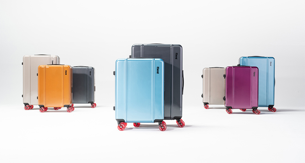 luggage with polyurethane wheels
