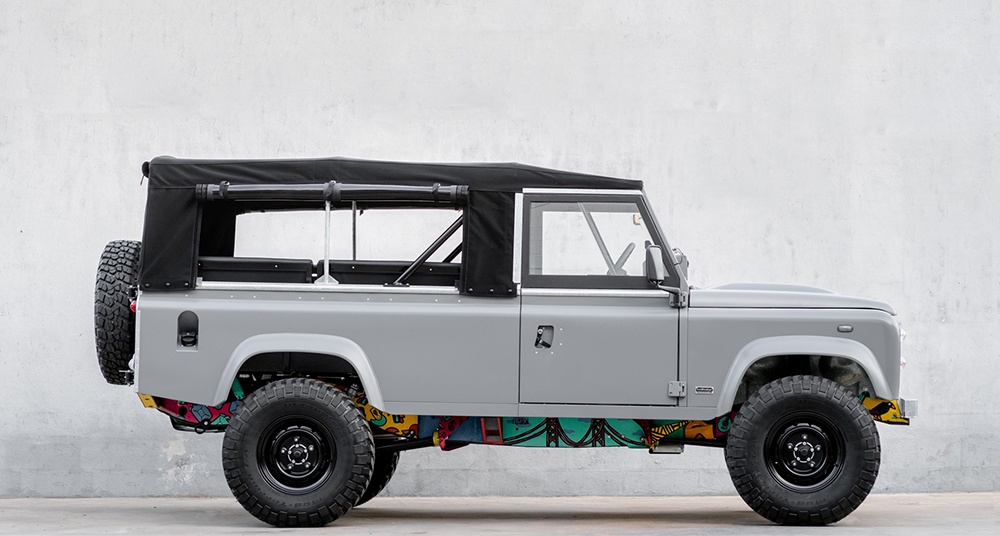 Dieser Land Rover Defender Ist Ein Kunstwerk Auf Den