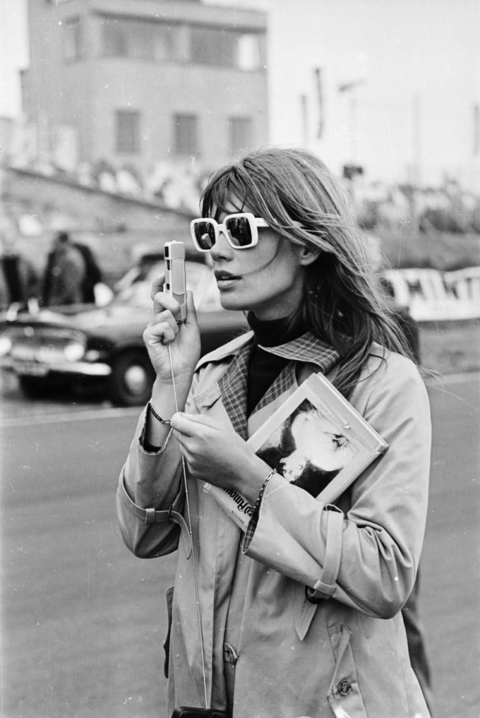 Pit Stop On The Set Of Grand Prix With Francoise Hardy Classic Driver Magazine