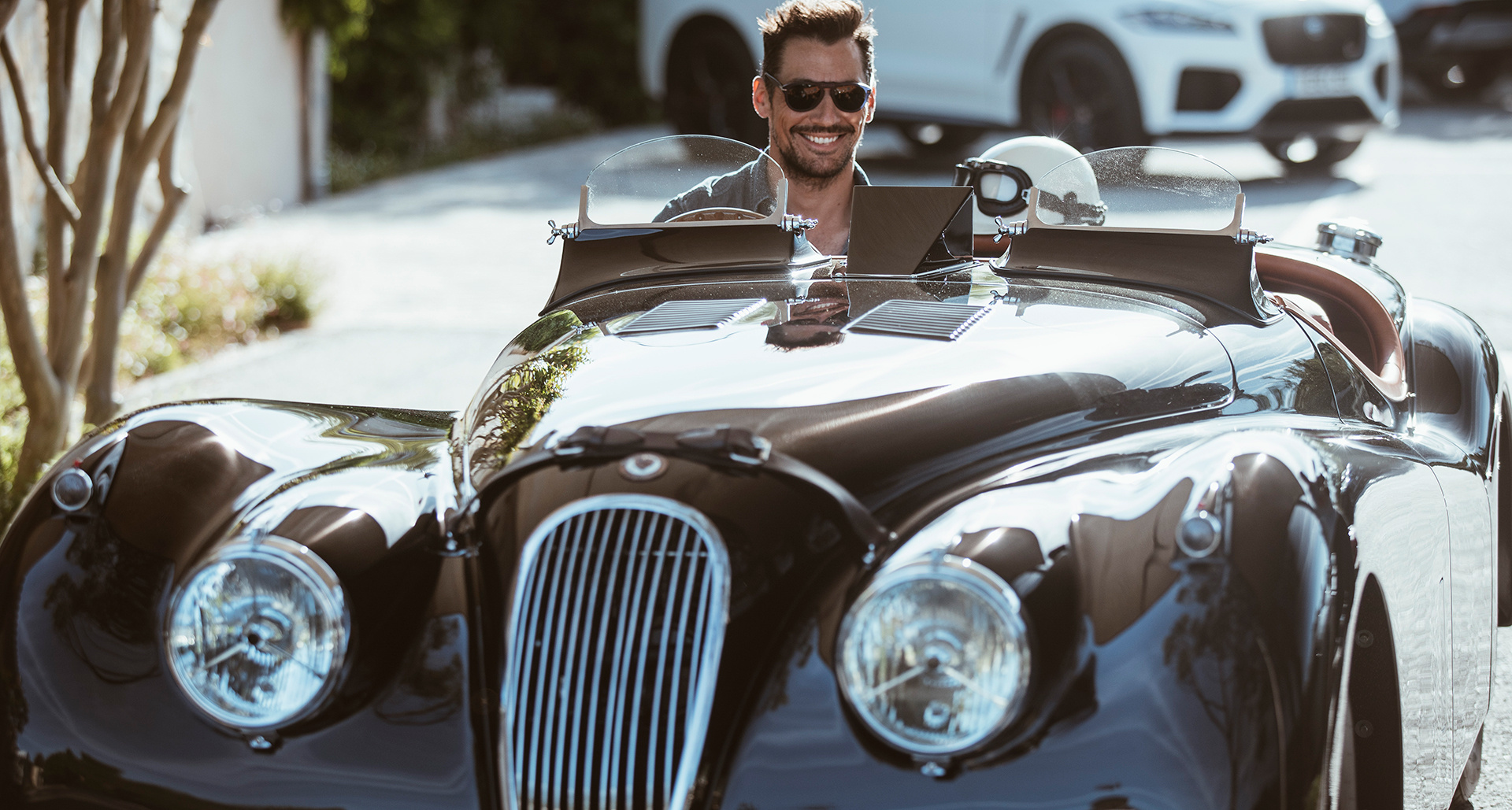 Jaguar Classic Built This Bespoke Xk1 Especially For David Gandy Classic Driver Magazine