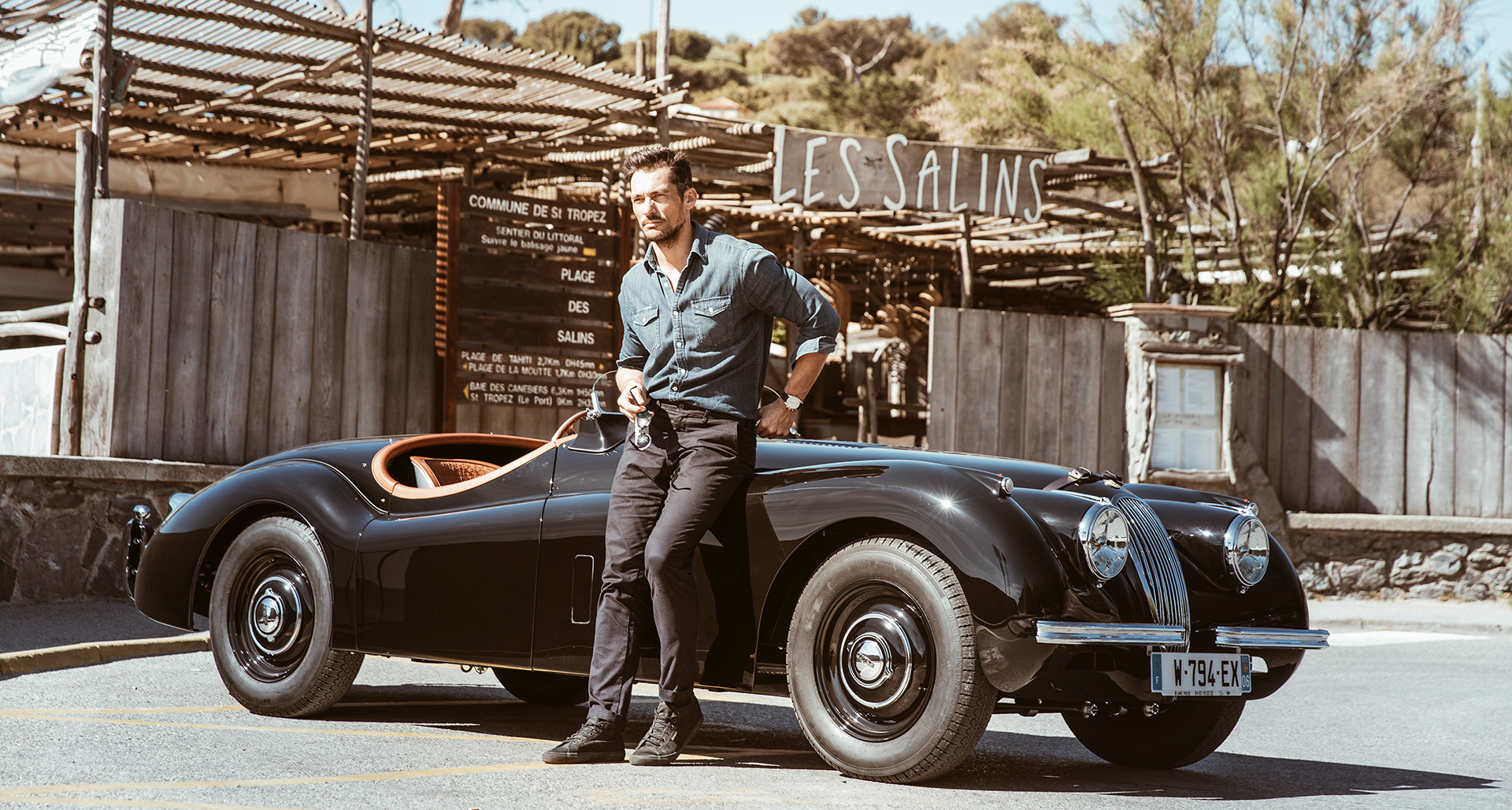 Jaguar Clic Built This Bespoke Xk120 Especially For David Gandy Jaguar Clic Built This Bespoke Xk120