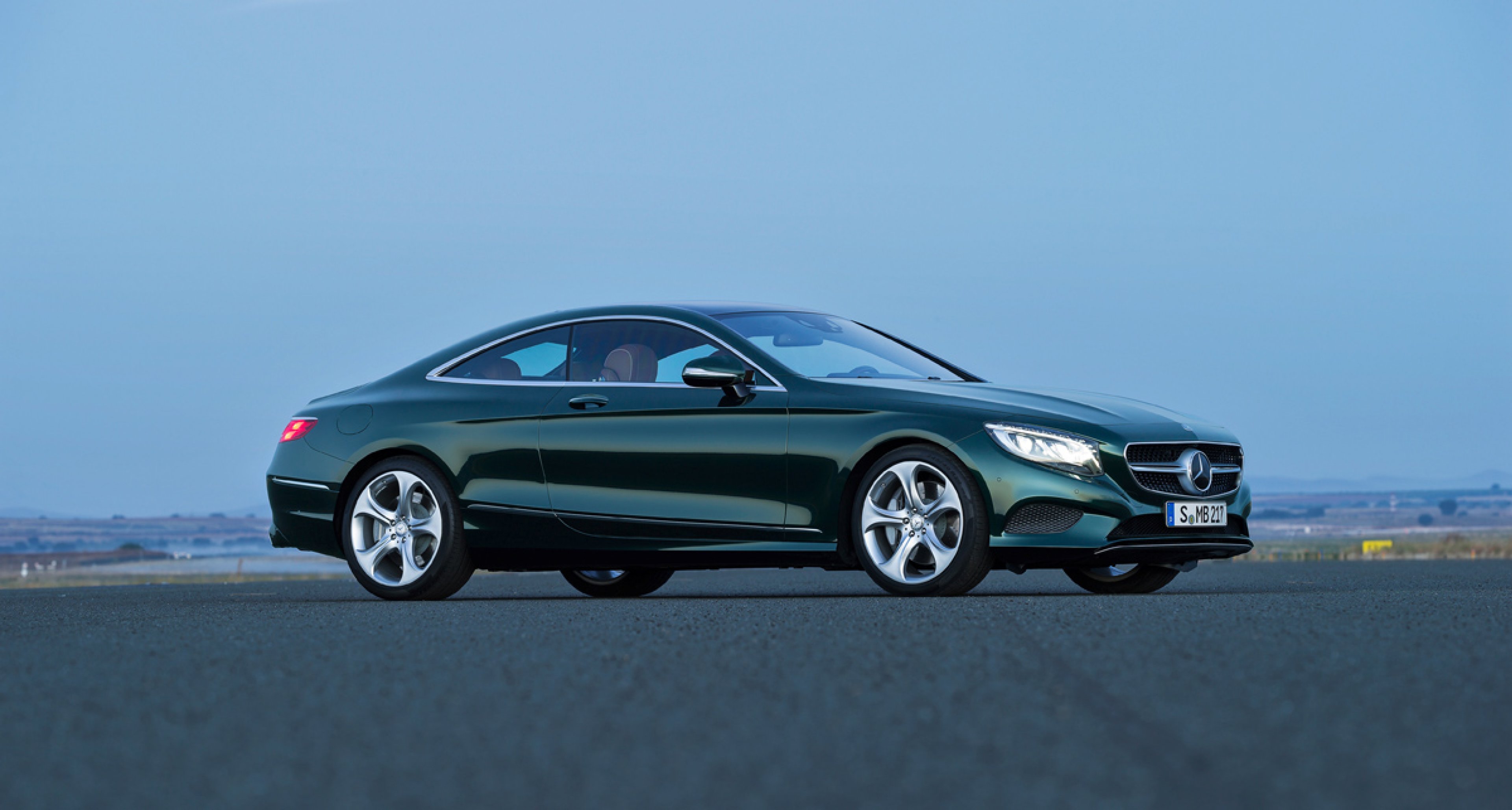 New Mercedes S Class Coupe Leans Like A Motorbike