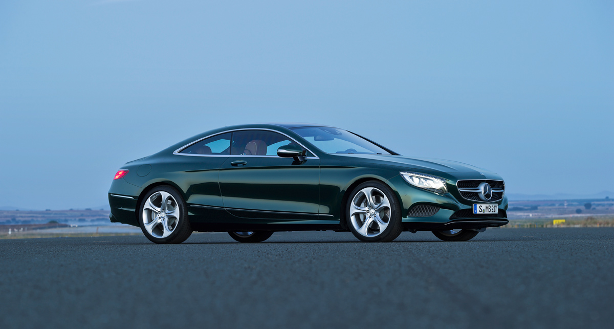 New Mercedes S Class Coupe Leans Like A Motorbike