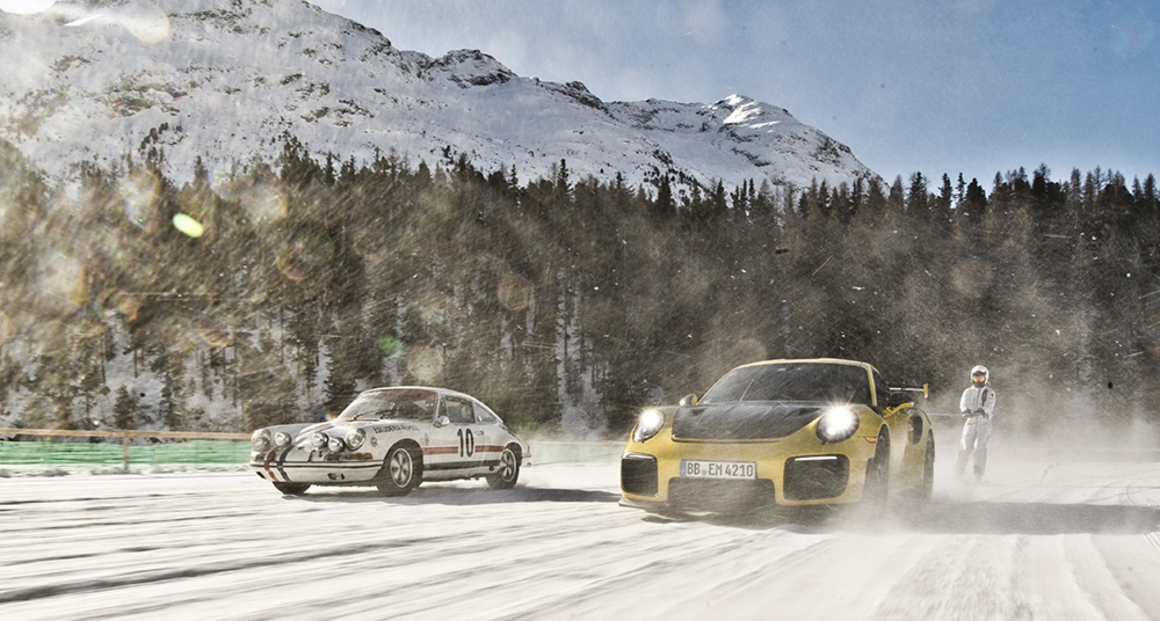 Porsche Snow