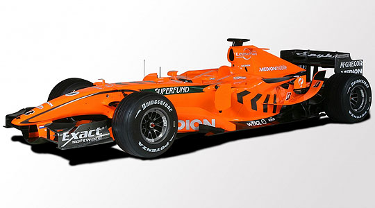 spyker ferrari f1