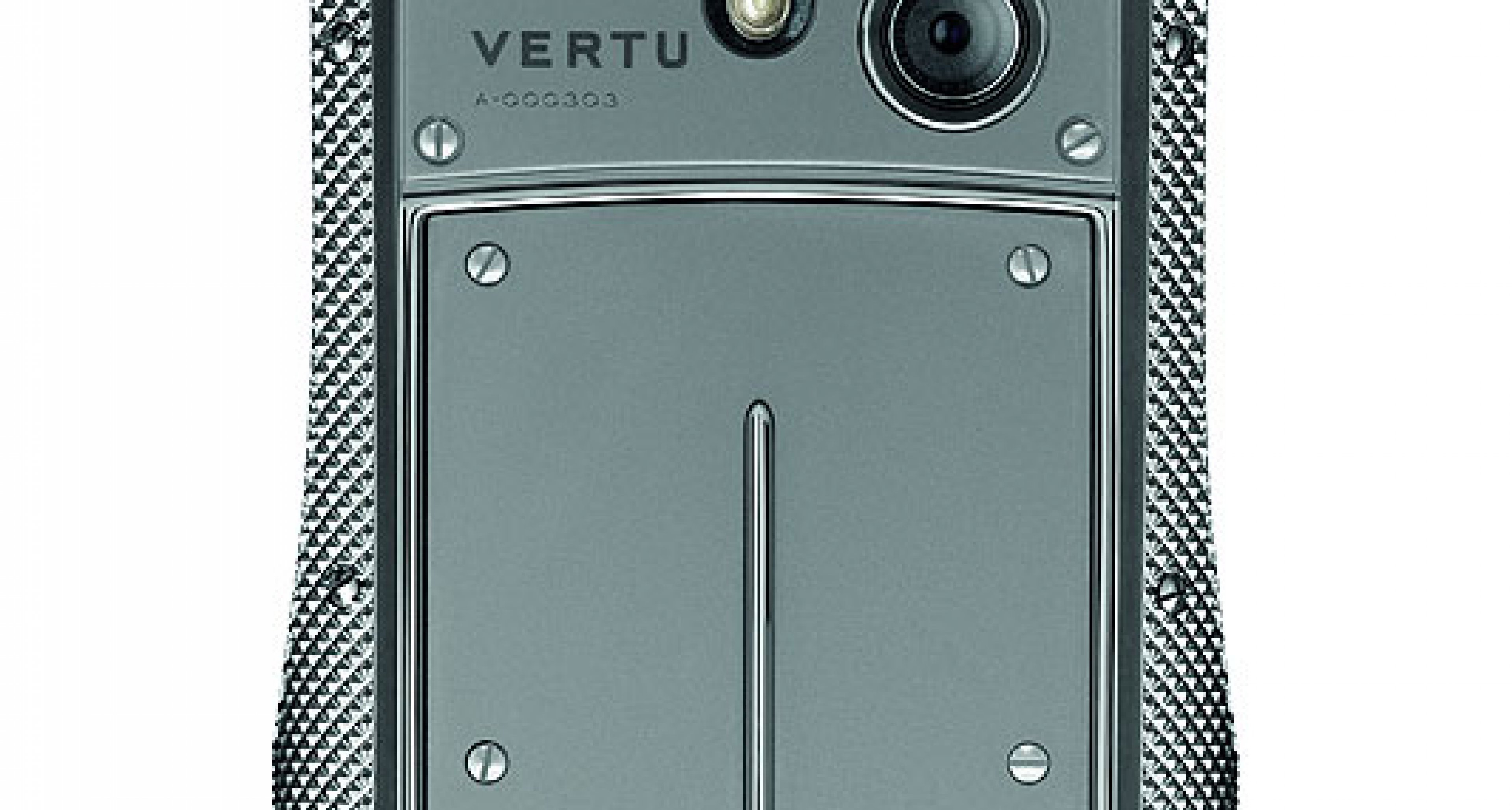 Vertu Ascent Ti: Knurled and Checked