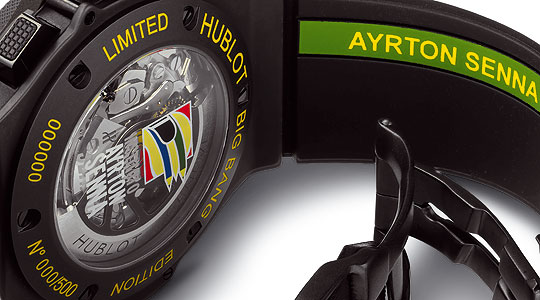 hublot big bang senna