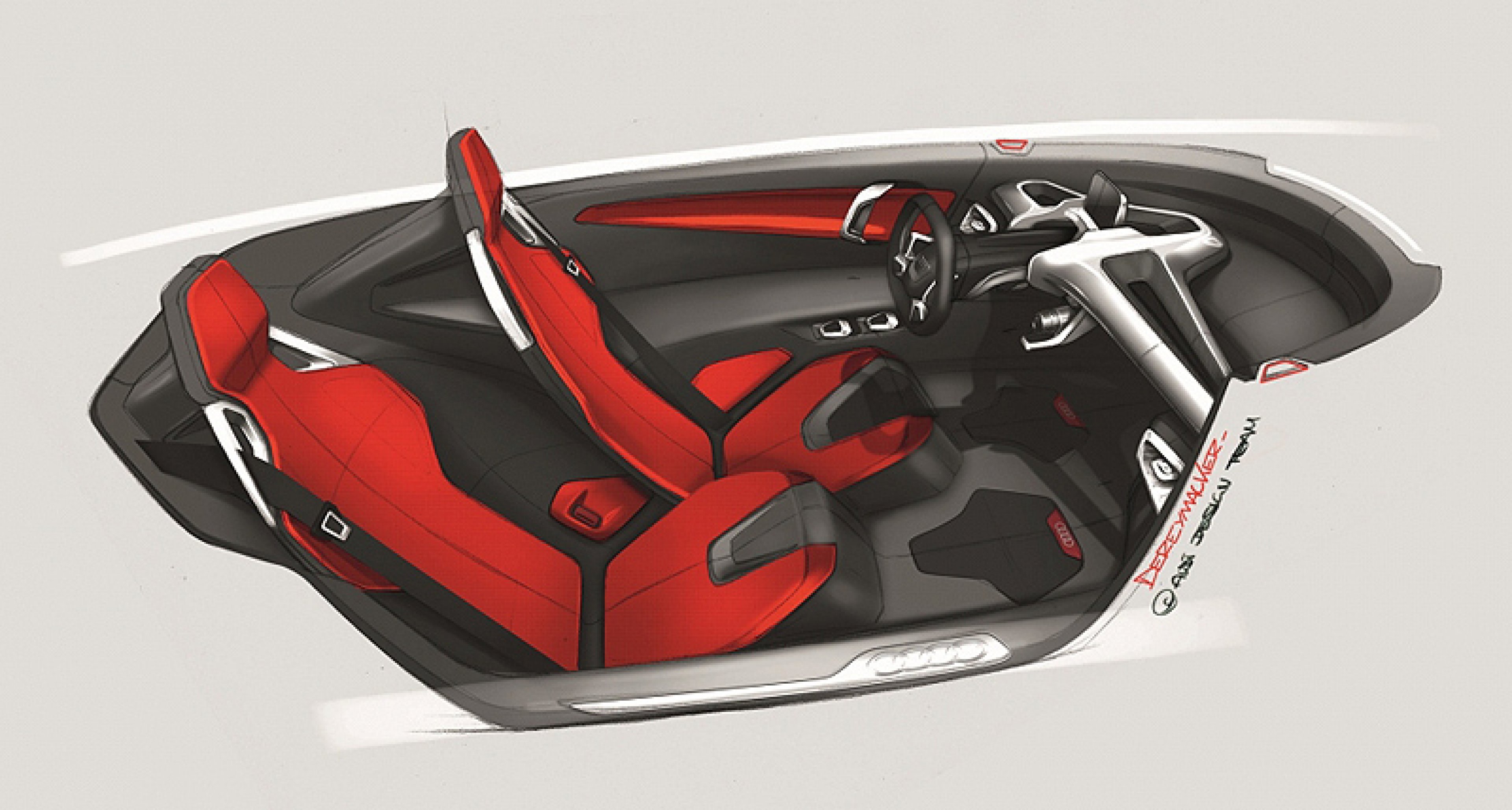 ‘Audi urban concept car’ – electric ‘1+1’