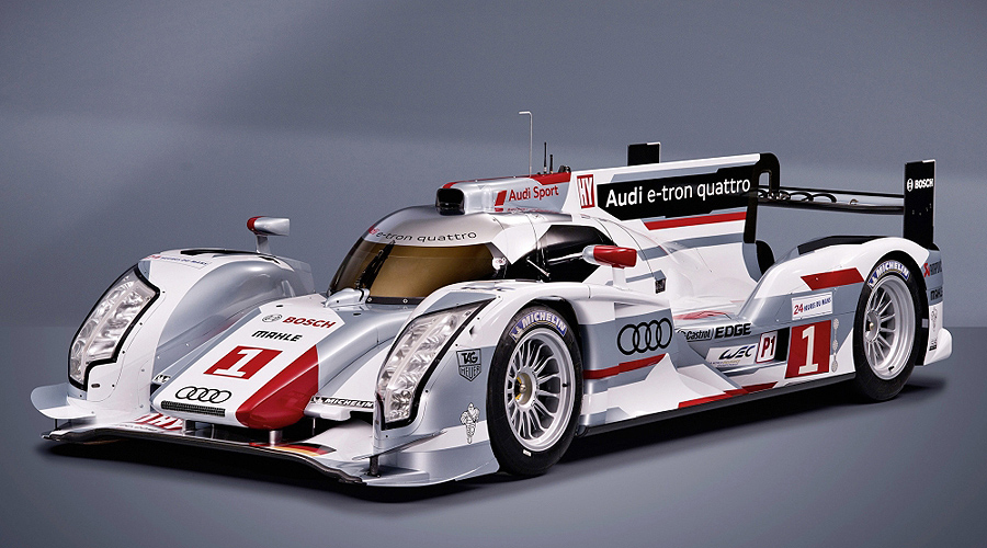 Audi R18 E Tron Quattro Diesel Hybrid Le Mans Car Classic Driver