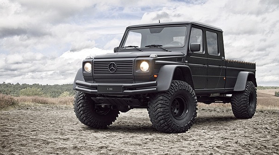 Mercedes-Benz G 500 Pick-Up: Plenty of room in the back ...